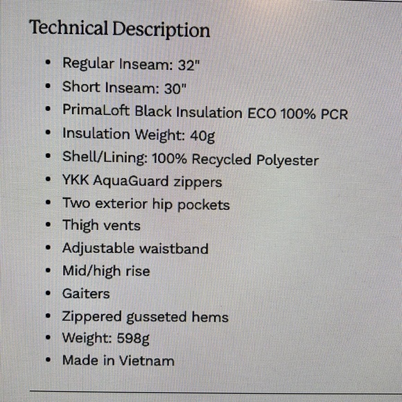 Light Blue Alessandra Ski Pant Halfdays - Picture 4 of 12